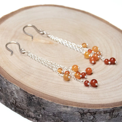 Boucles d'oreilles - Flammes