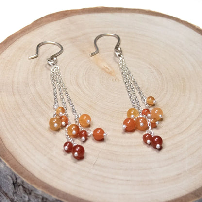 Boucles d'oreilles - Flammes