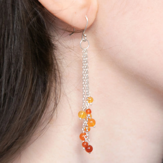 Boucles d'oreilles - Flammes